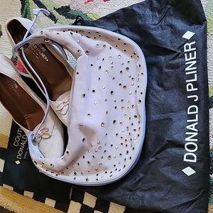 Donald J Pliner Suede Hobo shoulder bag